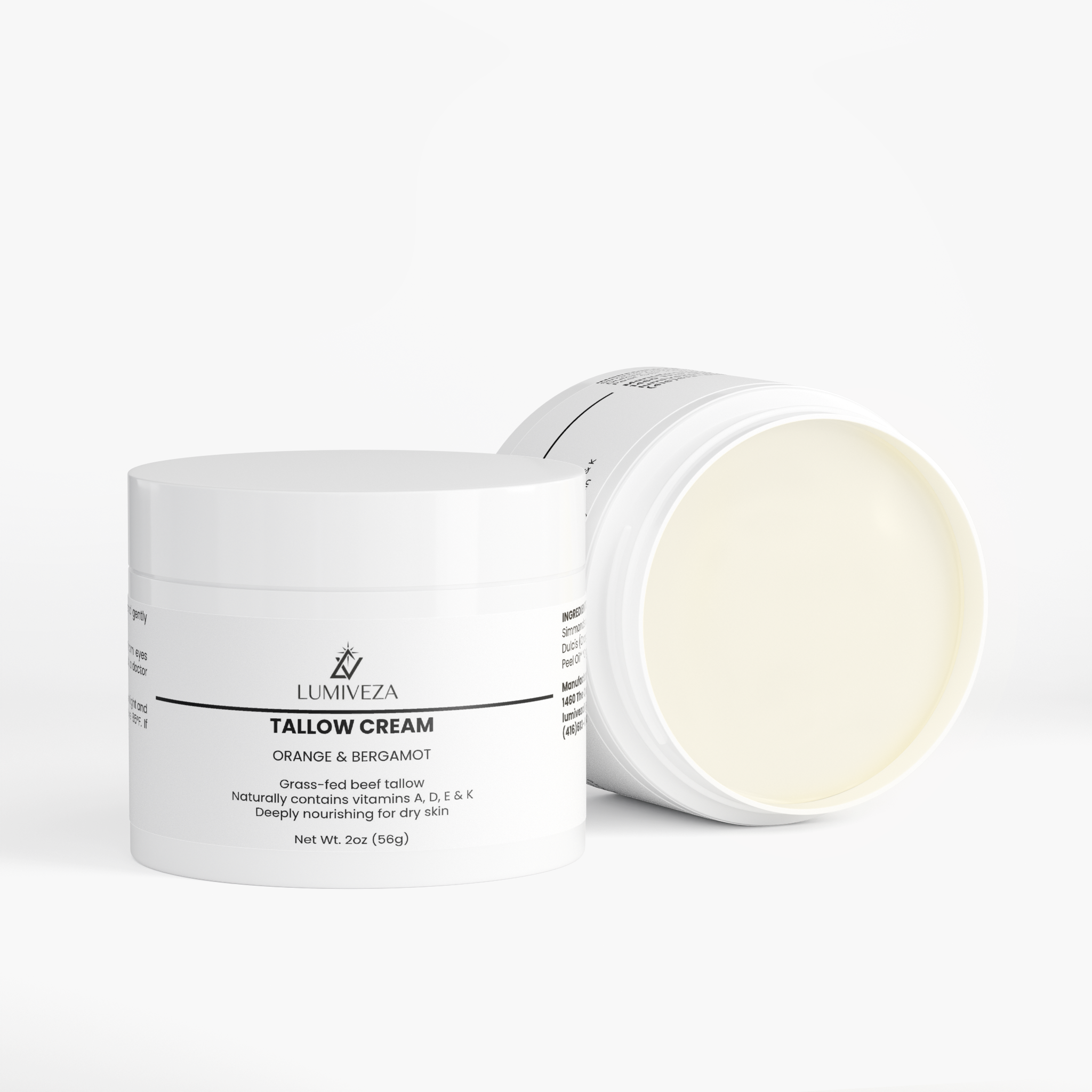 Tallow Cream Orange & Bergamot
