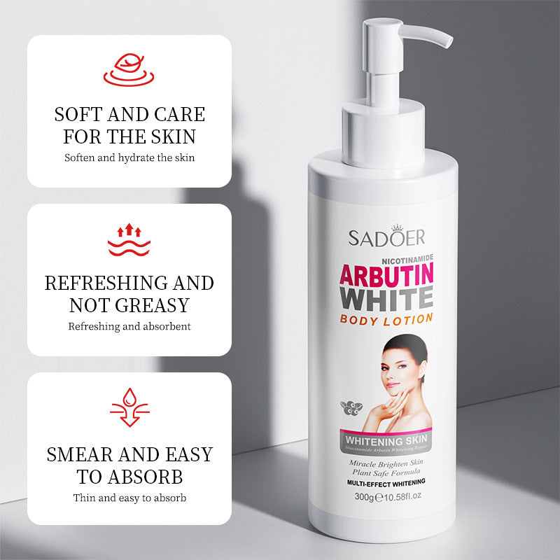 Nicotinamide Arbutin Skin Whitening Body Lotion
