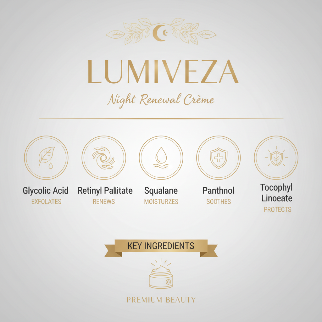 Night Renewal Creme key ingredients and benefits
