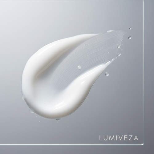 Soothing Emulsion silky white texture close-up